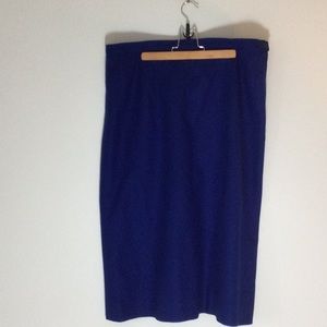 Pure Wool Pencil Skirt